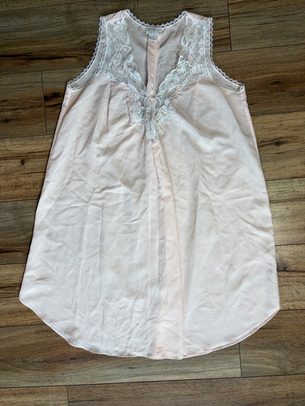 Vintage Romantic fairycore whimsical Sara Beth croquette Night gown Slip Dress